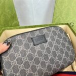 Gucci Gg Supreme Camera Bag Black 574886 - Image 4
