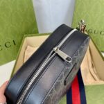 Gucci Gg Supreme Camera Bag Black 574886 - Image 5