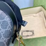 Gucci Gg Supreme Camera Bag Black 574886 - Image 6