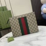 Gucci Gg Web Pouch Clutch 475316 - Image 3