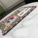 Gucci Gg Supreme Patchwork Zip Pouch 473915 - Image 4