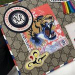 Gucci Gg Supreme Patchwork Zip Pouch 473915 - Image 5