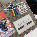 Gucci Gg Supreme Patchwork Zip Pouch 473915 - Image 6