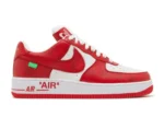 Nike Air Force 1 Low By Virgil Abloh "White Red"