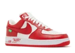 Nike Air Force 1 Low By Virgil Abloh "White Red" - Image 2
