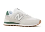 New Balance 574 – White Green Gum - Image 2