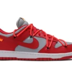 Nike Dunk Low Off-White "University Red"