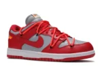 Nike Dunk Low Off-White "University Red" - Image 2