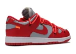 Nike Dunk Low Off-White "University Red" - Image 3