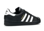 Adidas Superstar Core Black Cloud White Gold - Image 3