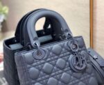 Dior Lady Dior My Dior Bag In Blue Ultramatte Calfskin - Image 3