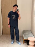 Sailboat Embroidered Crew Neck Short‑Sleeve T‑Shirt — Spring/Summer 2025 - Image 4