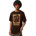 Louis Vuitton Cotton Trunk Print Sienna Brown T‑Shirt - Image 2