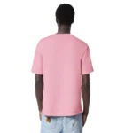 Louis Vuitton Embroidered Signature Crewneck Coral Blush Pink T‑Shirt - Image 3