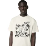 Louis Vuitton LV Birds Printed Cotton White T‑Shirt - Image 2