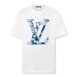Louis Vuitton LV Ice Milk White Crewneck T‑Shirt