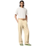 Louis Vuitton Monogram Fil Coupé Cotton White T‑Shirt - Image 4