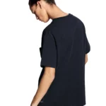 Louis Vuitton Monogram Signature 3D Pocket Cotton T‑Shirt — Dark Blue - Image 2