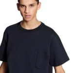 Louis Vuitton Monogram Signature 3D Pocket Cotton T‑Shirt — Dark Blue - Image 4