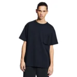 Louis Vuitton Monogram Signature 3D Pocket Cotton T‑Shirt — Dark Blue - Image 3