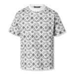 Louis Vuitton Monogram White Deep Black T‑Shirt