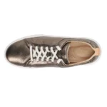 Clarks Hollyhock Walk Metallic Platform Lace Up Sneakers - Image 4