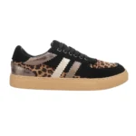Corkys Rizz Leopard Lace Up Sneakers
