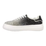 Corkys Bedazzle Rhinestone Lace Up Platform Sneakers - Image 3