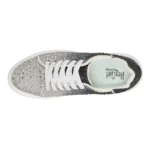 Corkys Bedazzle Rhinestone Lace Up Platform Sneakers - Image 4