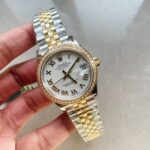 Rolex Datejust 31mm 278273 YG/SS White Dial Diamond Bezel on YG/SS Jubilee Bracelet Super Clone