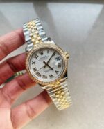 Rolex Datejust 31mm 278273 YG/SS White Dial Diamond Bezel on YG/SS Jubilee Bracelet Super Clone