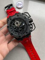 Royal Oak Offshore Survivor IPF 1:1 Limited Edition on Red Leather Strap A7750 - Image 2