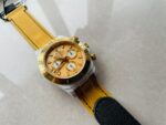 Rolex Daytona DIW White Carbon/YG DIWF Best Edition Gold Dial on Black Nylon Strap A7750 Super Clone - Image 7