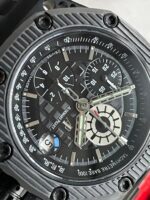 Royal Oak Offshore Survivor IPF 1:1 Limited Edition on Red Leather Strap A7750 - Image 7