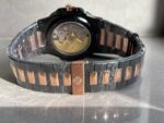 Patek Philippe Nautilus 5711 DIW Carbon DIWF 1:1 Best Edition Black Textured Dial on Carbon/RG Bracelet 324CS - Image 7