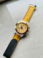 Rolex Daytona DIW White Carbon/YG DIWF Best Edition Gold Dial on Black Nylon Strap A7750 Super Clone - Image 6
