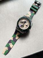 Royal Oak Offshore Chronograph “CAMO” 26400SO Beige colored textured dial Camouflage rubber strap - Image 3