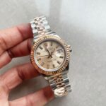 Rolex Datejust 28mm 904L RG/SS Champagne Dial on RG/SS Jubliee Bracelet A2671