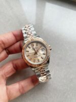 Rolex Datejust 28mm 904L RG/SS Champagne Dial on RG/SS Jubliee Bracelet A2671