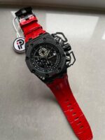 Royal Oak Offshore Survivor IPF 1:1 Limited Edition on Red Leather Strap A7750