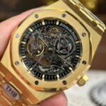 Audemars Piguet Royal Oak Openworked Yellow 15407 Skeleton Dial THB Factory 41mm - Image 6