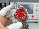 Rolex GMT-Master II Luxury Red Dial Calibre 3285 Super Clone Movement 40mm - Image 3