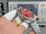 Rolex GMT-Master II Luxury Red Dial Calibre 3285 Super Clone Movement 40mm - Image 6