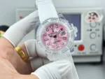 Rolex Submariner Phantomlab Pink Dial Swiss Automatic Movement 40mm Super Clone - Image 4