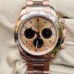 Daytona 116505 904L RG VF 1:1 Best Edition RG Dial Black Subdial Stick Marker On 904L RG Bracelet DD4130 Super Clone