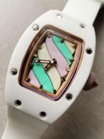 Richard Mille RM07-03 Candy Watch OXF Best Edition Colourful Dial on White Rubber Strap MIYOTA 6T51 Super Clone - Image 3