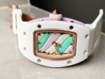 Richard Mille RM07-03 Candy Watch OXF Best Edition Colourful Dial on White Rubber Strap MIYOTA 6T51 Super Clone - Image 2