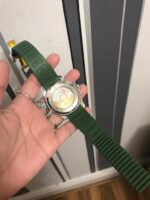 Aquanaut 5168G 42mm SS ZF 1:1 Best Edition Green Dial on Green Rubber Strap Super Clone - Image 3
