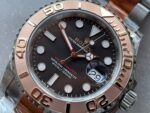 Yacht-Master 126621 904L/RG VSF 1:1 Best Edition Black Dial On 904L/RG Bracelet VS3235 Super Clone - Image 2