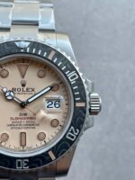 Rolex Submariner DiW “Dune” 904L SS Yellow Dial on SS Bracelet VSF VS3135 - Image 5